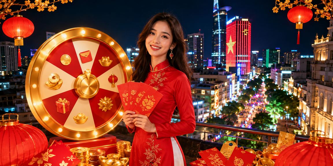 Người dùng tham gia quay số may mắn trên điện thoại tại TP. Hồ Chí Minh