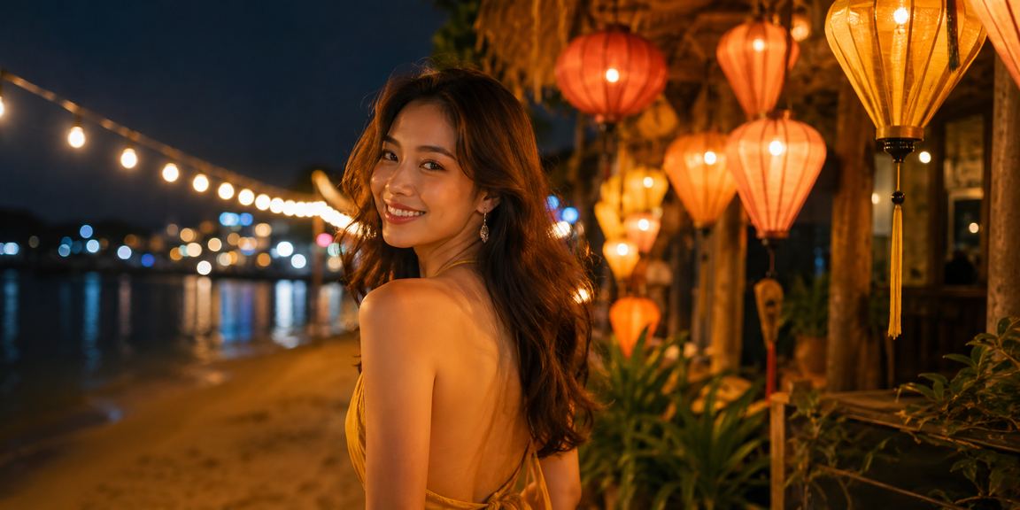Người dùng trải nghiệm ưu đãi hoàn tiền và giải thưởng tại chợ đêm Hội An